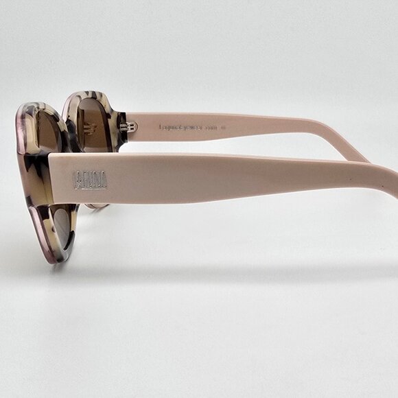 Laguna Eyewear Cleo Tortoise Cream Frame Polarized Brown Lens Sunglasses 56mm main image 14